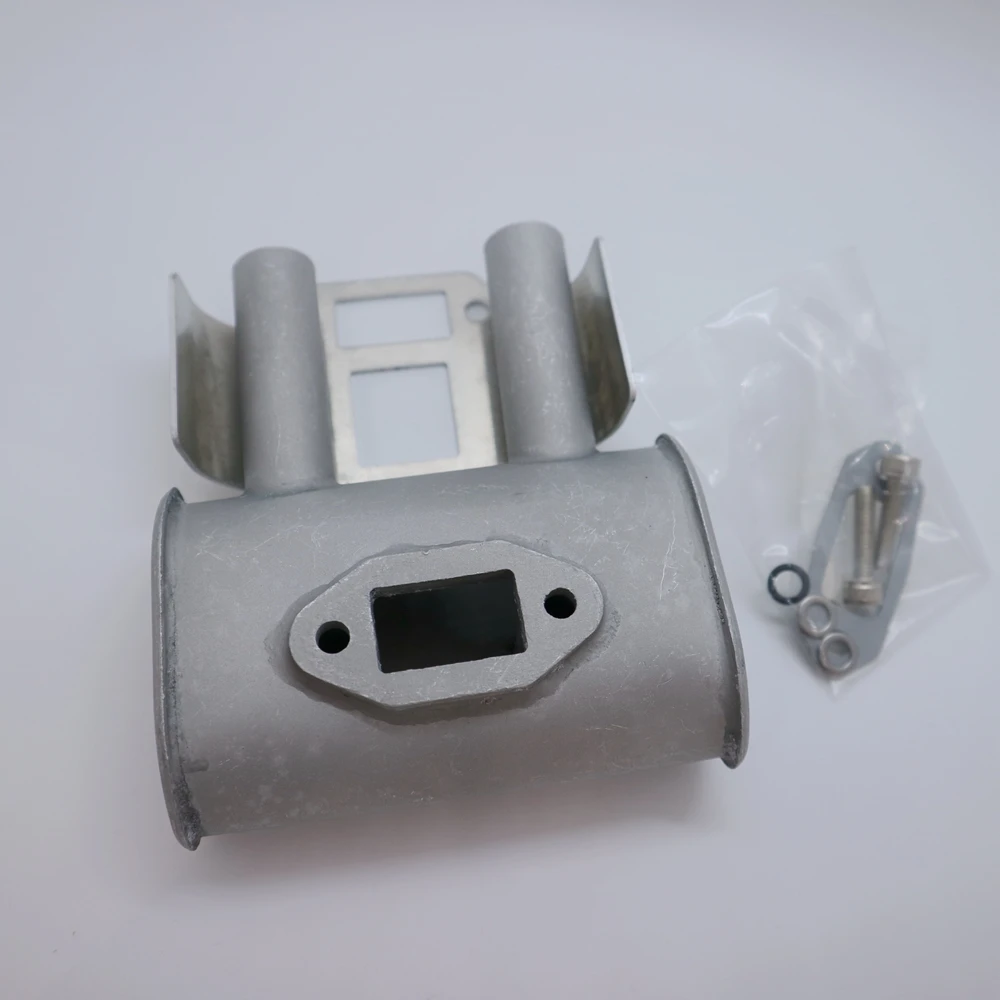 

RCGF Genuine Parts! Exhaust Pipe 6007 with cooling fin for RCGF 60RE 60CC Rear exhaust single Cylinder Pertrol engine