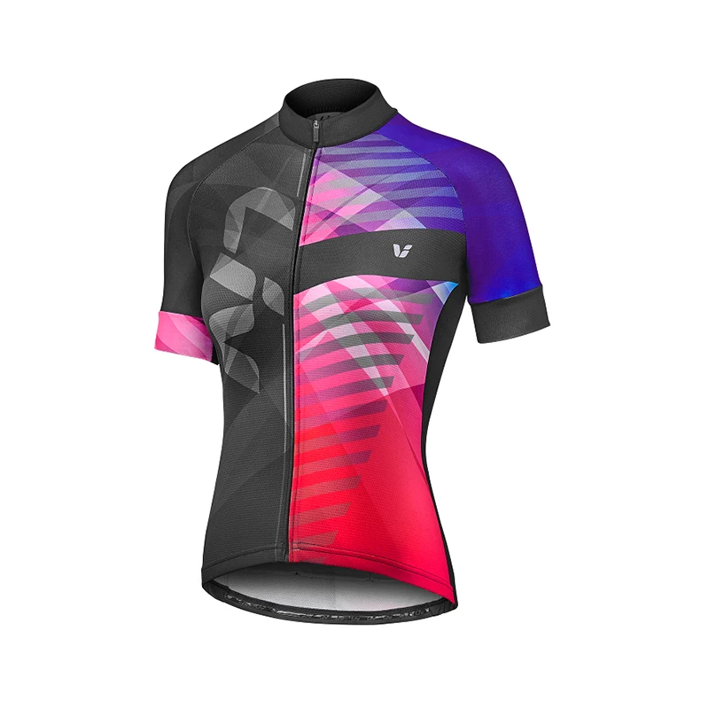 LIV Summer Women Short Sleeve Cycling Jersey MTB Maillot Bike Shirt Breathable Tricota Mountain Pro Team Bicycle Sports Clothing