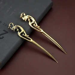 1PCS Metal Phoenix Letter Opener Mini Portalble Utility Knife Cutter Envelope Opener Mail Knife School Office Supplies
