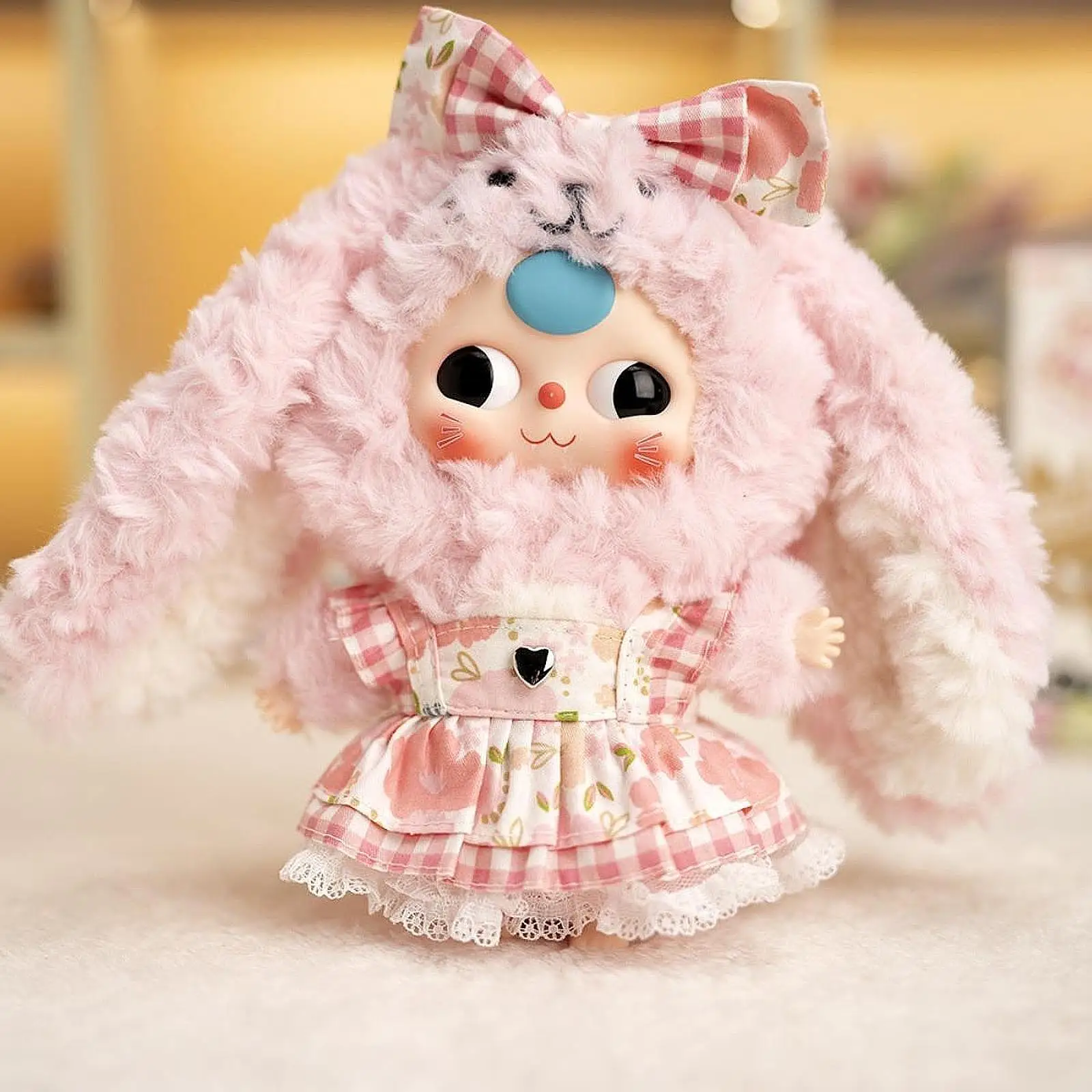 20cm 봉제 인형 드레스 인형 옷 DIY 인형 장난감 여자아이 선물 사진 소품 부드럽고 세련된 드레스업 인형 의상