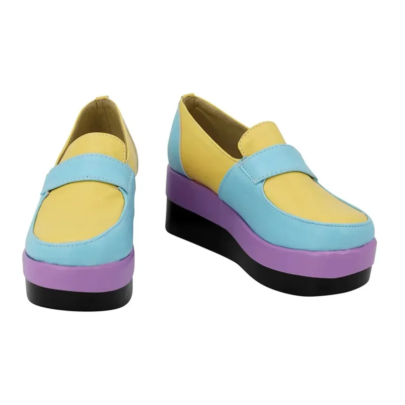 2025 aaa RealCos Anime Tokyo Cos Avengers Haitani Ran Costume Cosplay Abiti Stivali Scarpe arcobaleno Accessorio di Halloween per uomo F