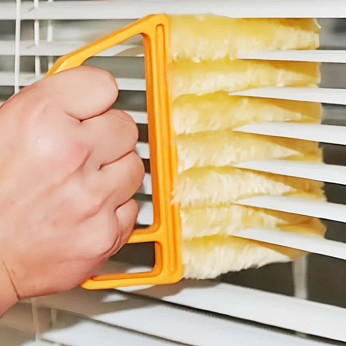 Cepillo de Limpieza Multifuncional para Persianas, Cortinas, Ventiladores de Aire Acondicionado - Cepillo para Eliminar el Polvo del Hogar