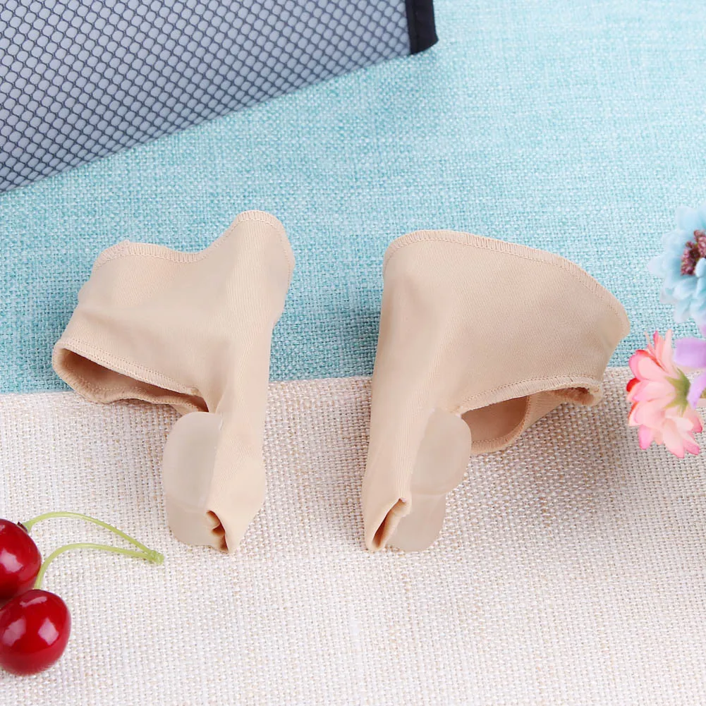 1Pair Foot Pain Relieve Soft Elastic PU Toe Correctors Reusable Foot Health Care