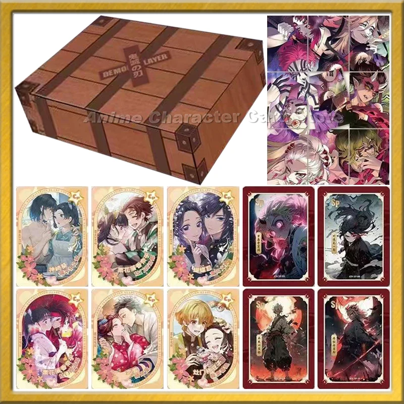 

Demon Slayer Card Kimetsu No Yaiba Anime Figures Tanjirou Nezuko Series Hobby ACG Cards For Children Gift Birthday Toys