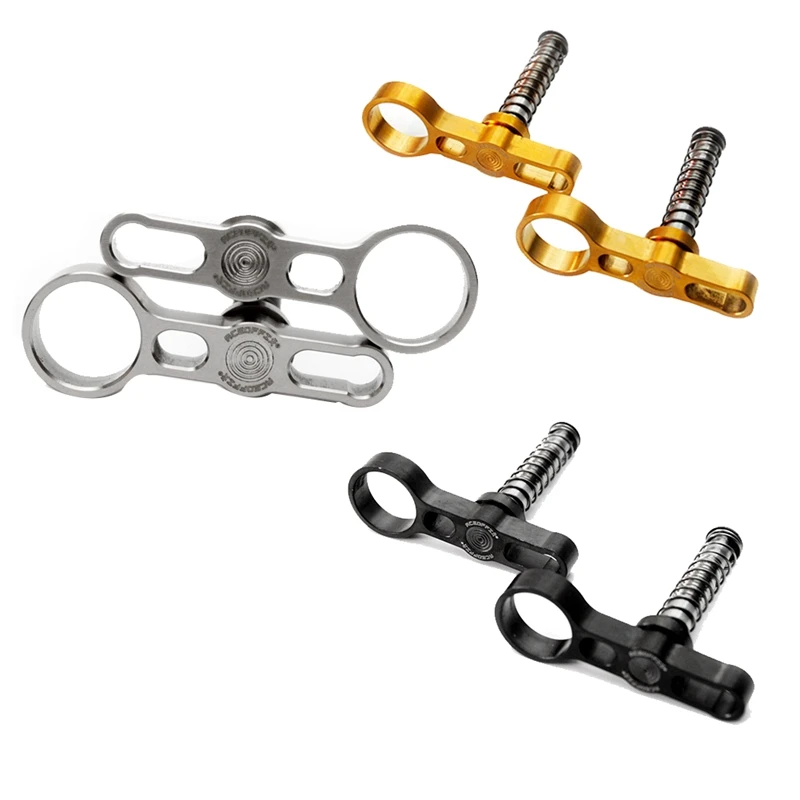 

Aceoffix HCL-3Ti Hinge Lever Titanium Alloy For Brompton Bike Faucet Knob Folding Frame Buckle Handle 2PCS