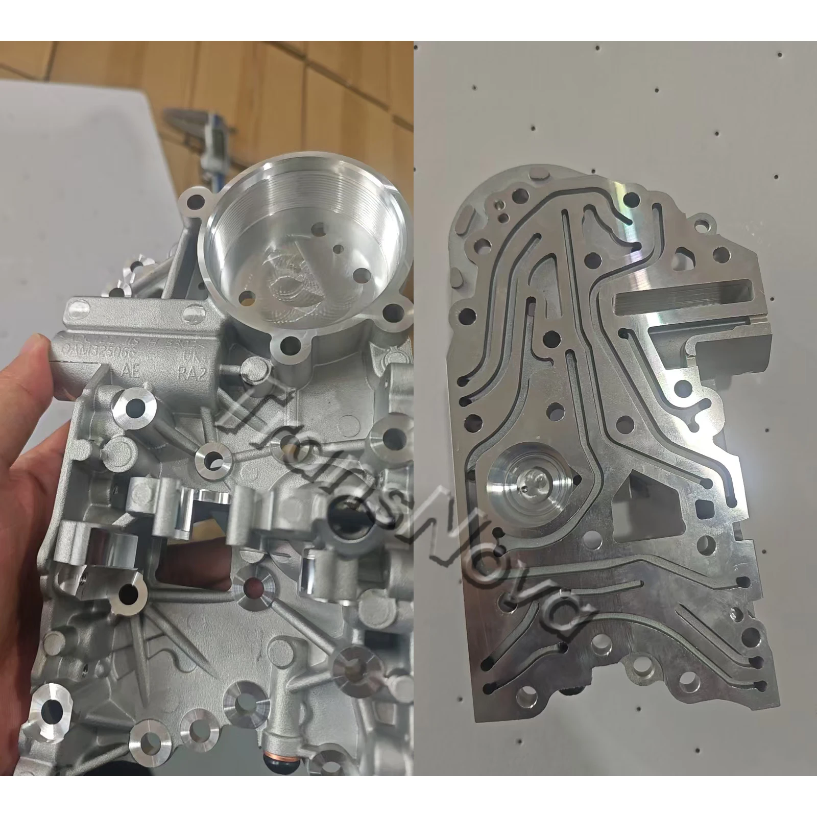 TransNova 5,68 mm verstärkte 0AM DQ200 Getriebe-Ölplatten- und Akkumulatorgehäuseplatte DSG 7 0AM325066AC/C/R für Audi A3 A1 VW Golf – Detail 4