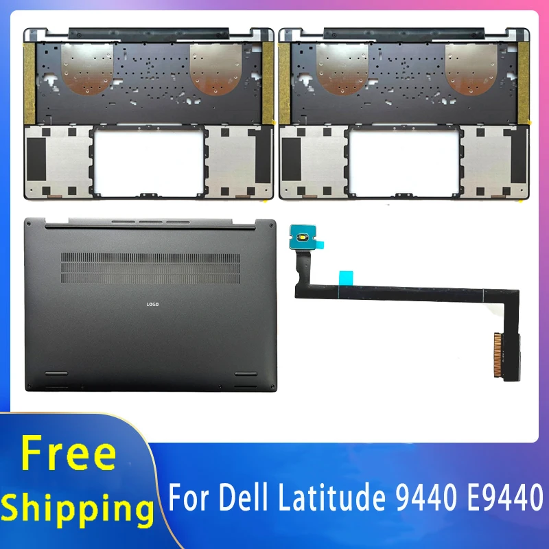 New For Dell Latitude 9440 E9440;Replacemen Laptop Accessories Palmrest /Bottom With LOGO 057XY2 0FDDT1 0205CJ