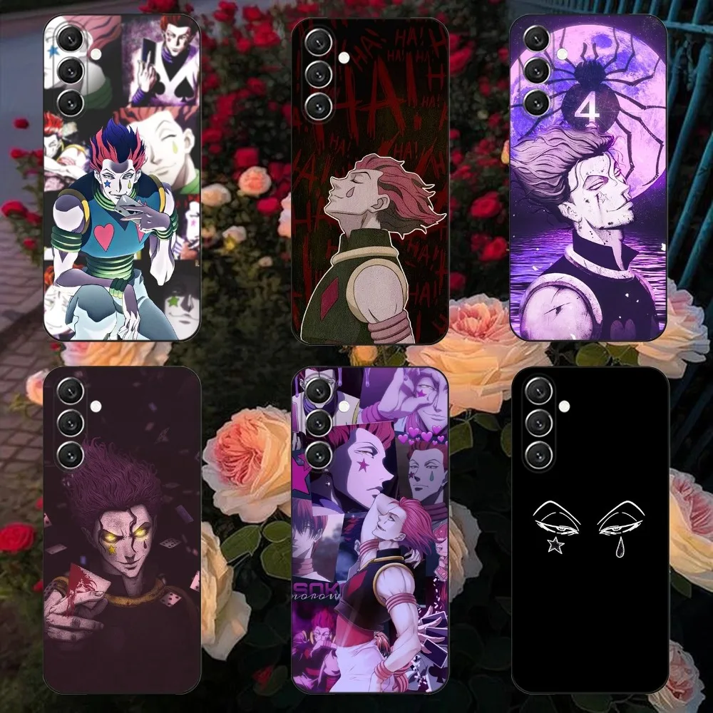 

Anime H-Hisoka M-Morow Phone Case For Samsung Galaxy A13,A21s,A22,A31,A32,A52,A53,A71,A80,A91 Soft Black Cover