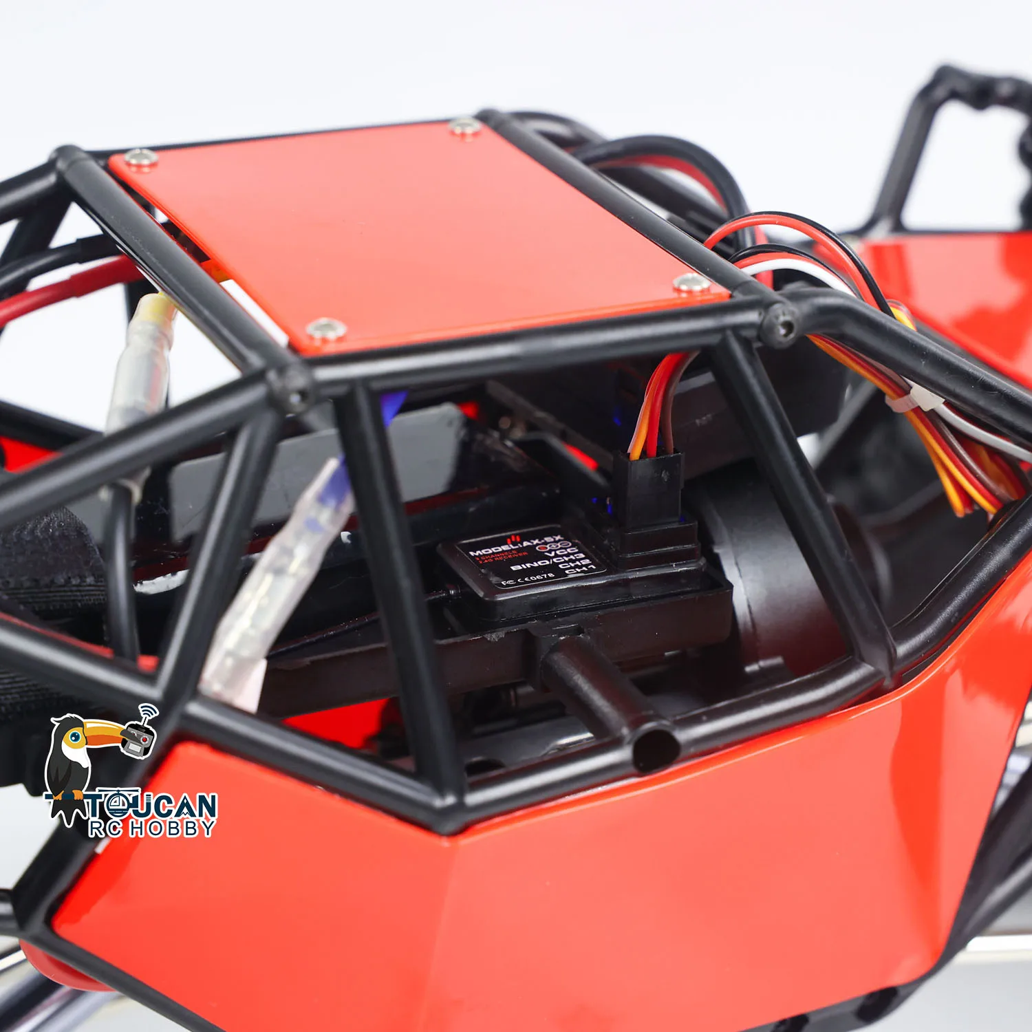 Spielzeug RTR RC-Geländewagen im Maßstab 1:10, 4 x 4 Funksteuerung, bereit zum Laufen, Rock Crawler, elektrisch lackierter fertiger LKW als Geschenk TH24039 – Detail 22