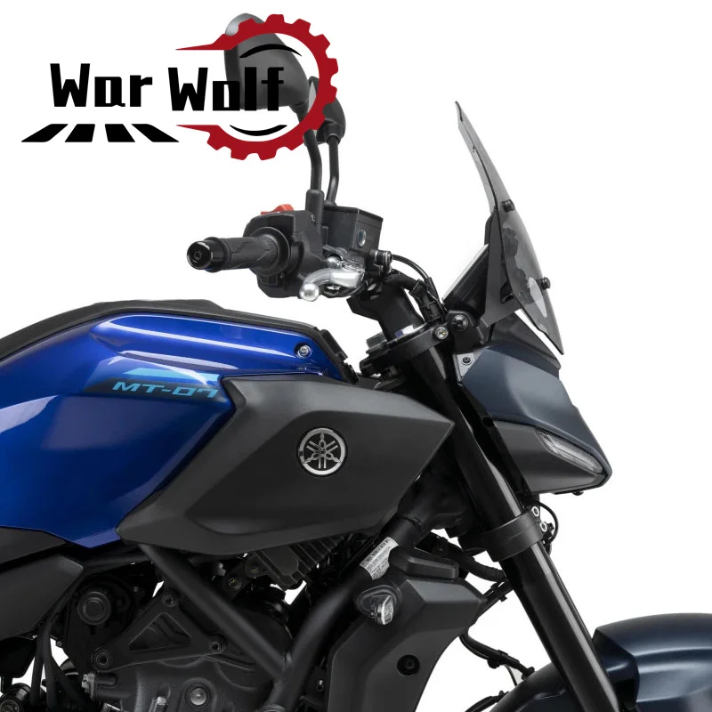 لياماها MT-07 2025-2026 Gen4 دراجة نارية بجولة الزجاج الأمامي قناع الزجاج الأمامي صالح ل MT07 MT-07 25-26 Y-AMT #4
