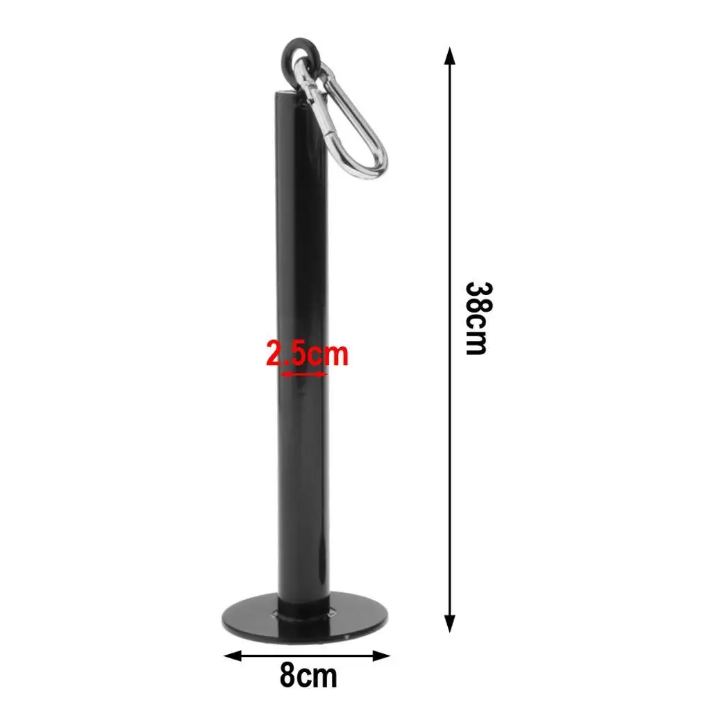 Barbell Weight Plate Steel Loading Pin Rack for Pulley Gym Machine Grip Strength Training
