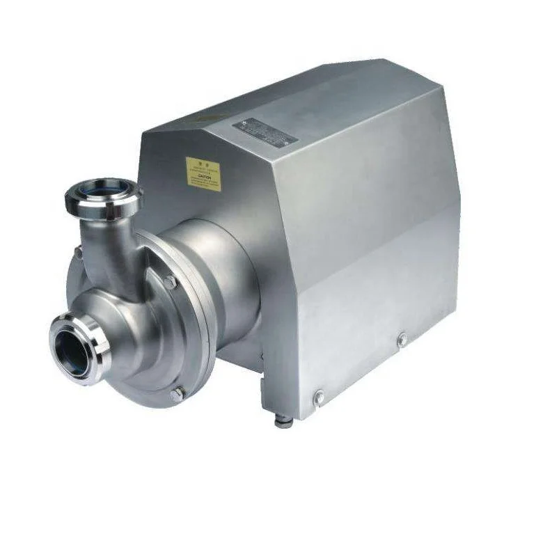 Sanitary Stainless Steel SS316 CIP Water Hotwater Return Circulating Self-priming Pump for CIP Cleaning System