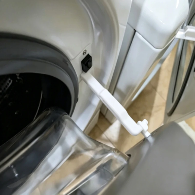 1PcsWashing Machine Door Support Bracket, Keep Door Open for Ventilation Drying, For Front‑Load Washing Machine Plastic Material