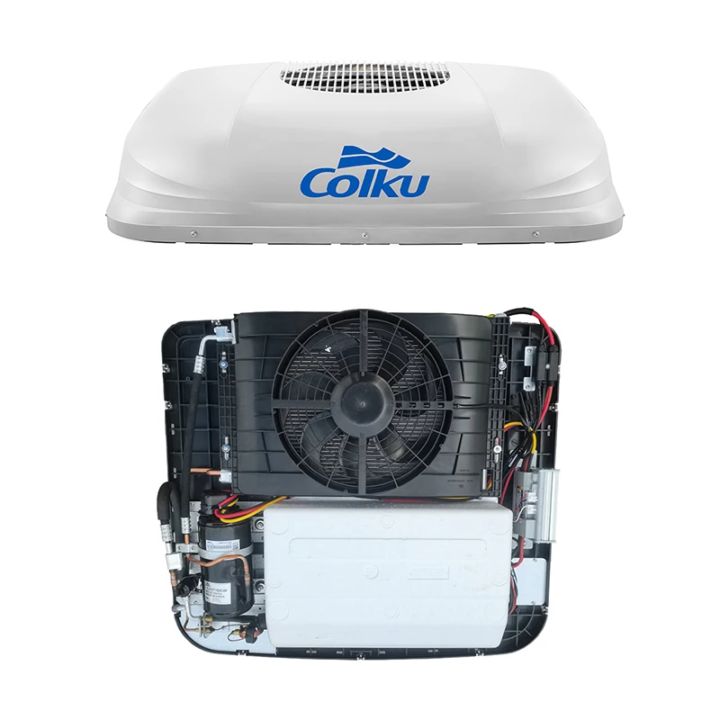 Colku LT20 24V Rooftop Truck Air Conditioner 1850W Parking Air Cooler for Rv Campervan