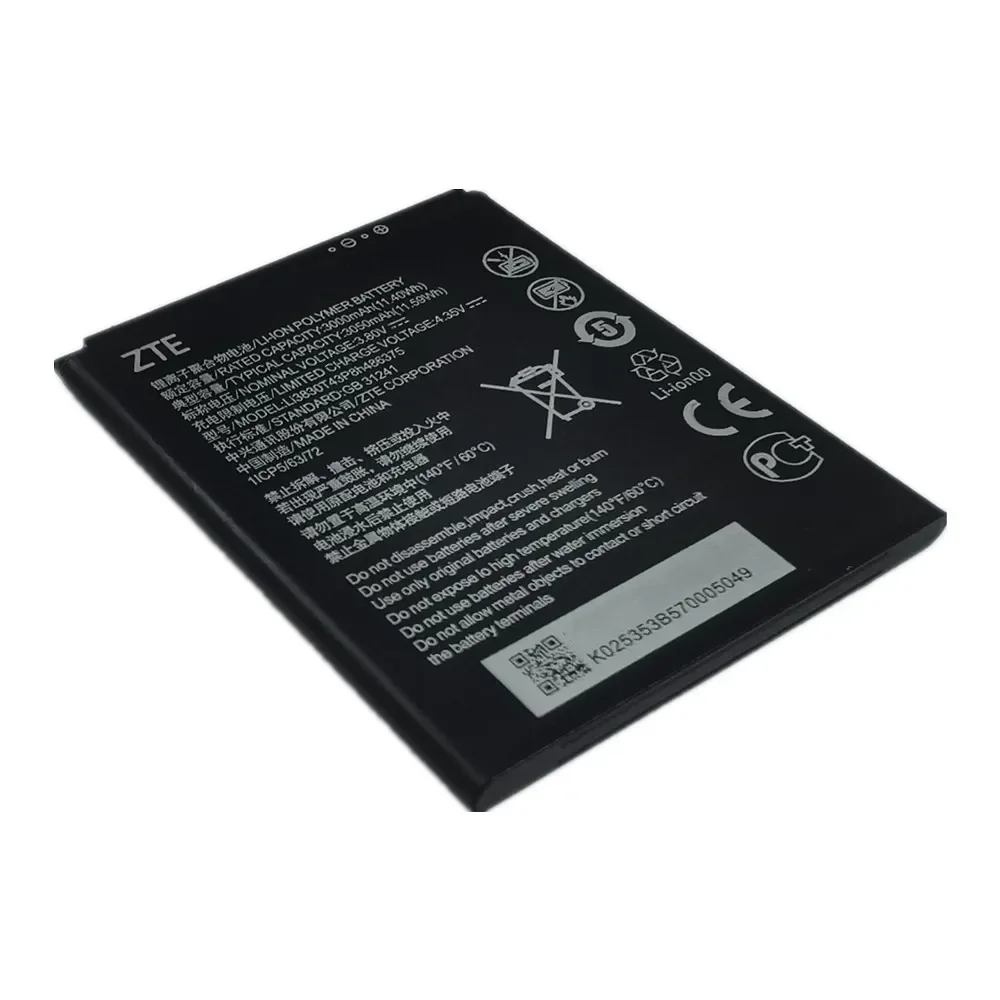 New Original Li3830T43P8h486375 3050mAh Mobile Phone Battery For ZTE Blade A31 High Quality li-Polymer Li-ion Battery Batteries