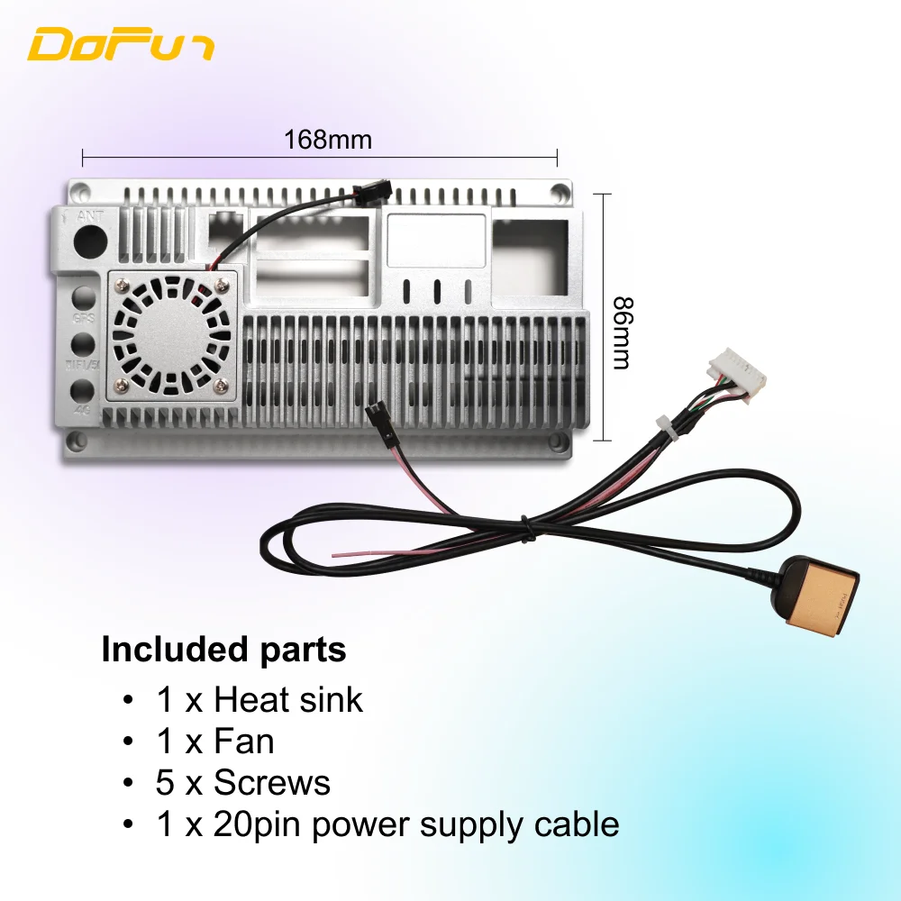 Heat sink with fan for TS10M/TS18 Motherboard