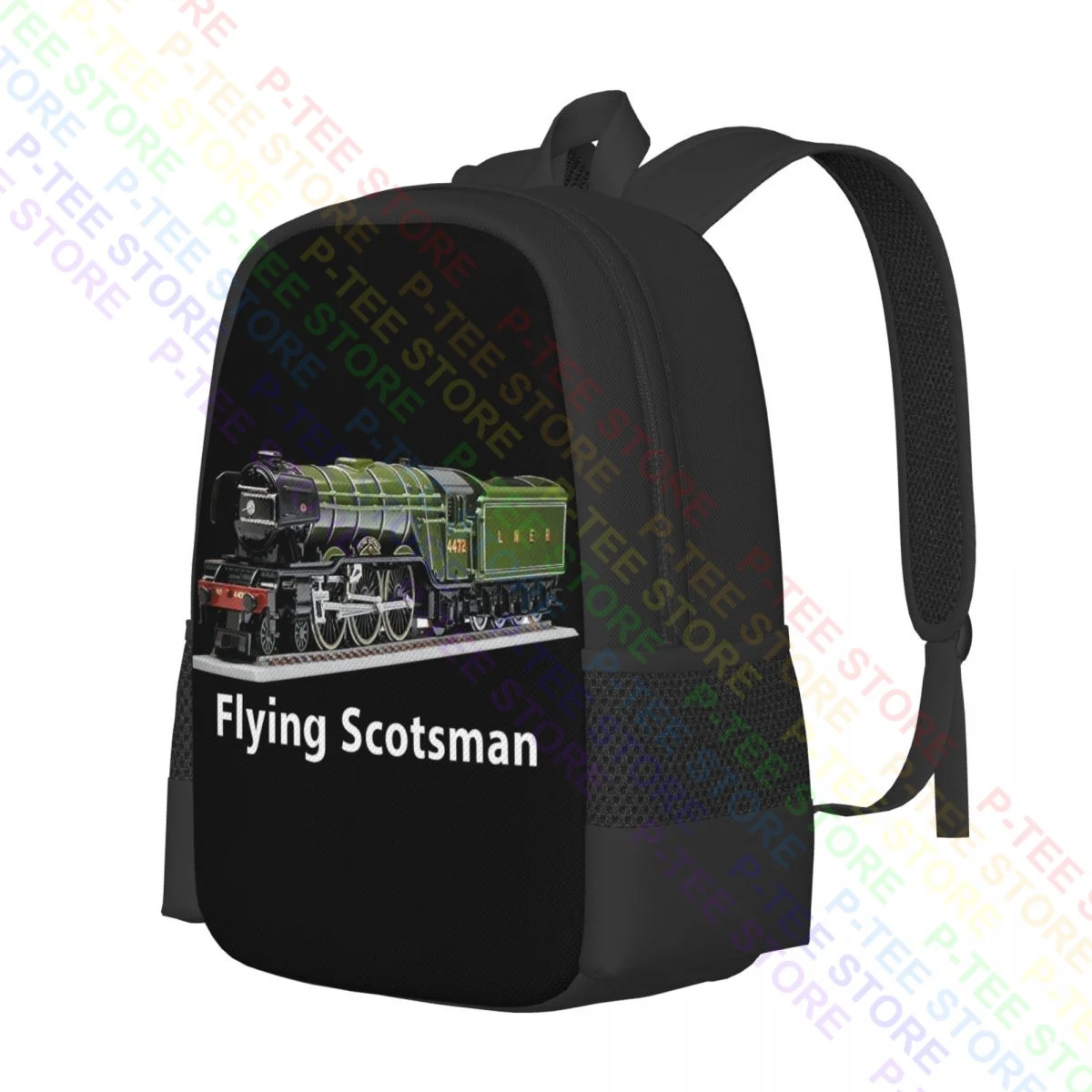 The Flying Scotsman Trains Hornby LocomotivesBackpack Large Capacity Shoe Bag Gymnast Bag