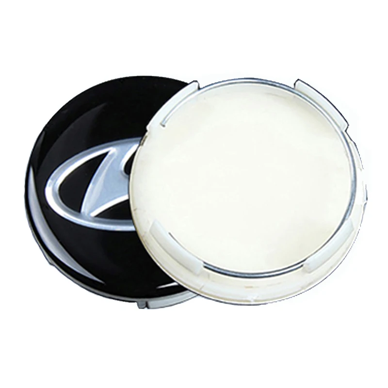 MZXM 4pcs logo decorative plastic caps for Modern car 60mm hub center caps Rim covers Car hub caps