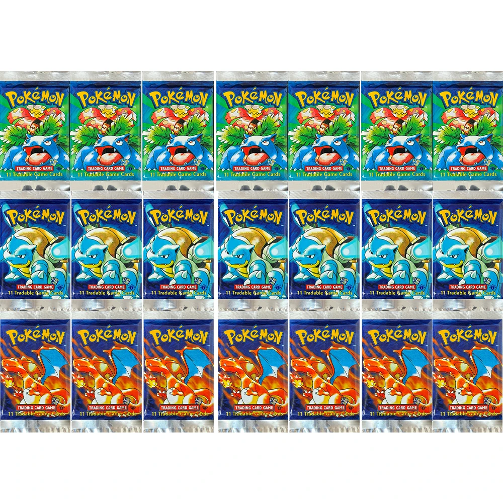 TCG Proxy Cards Booster 36 Packs/BOX Basisset Pokemon-kaarten TCG Zelfgemaakte verzamelkaart 1ST Edition Basisset Speelgoedgeschenken PTCG