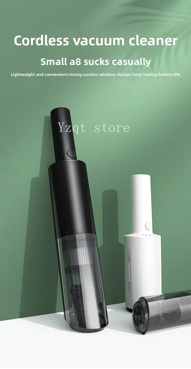 Wireless Car Vacuum Cleaner Handheld Car Wireless Portable Mini Small Vacuum Cleaner Super Suction Car Home Dual Use