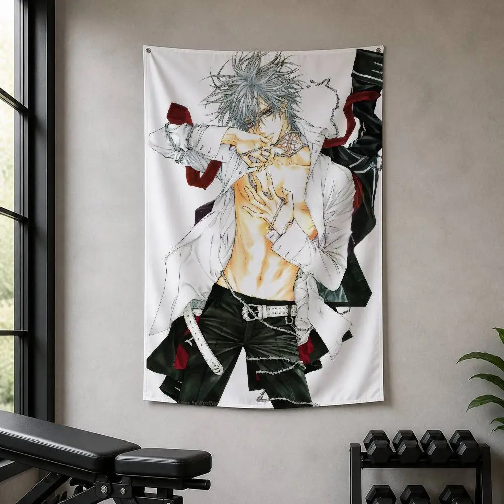 V-Vampire Knight  Decorative Wall Flag Banner for Home Garden Garage Indoor Outdoor Decor