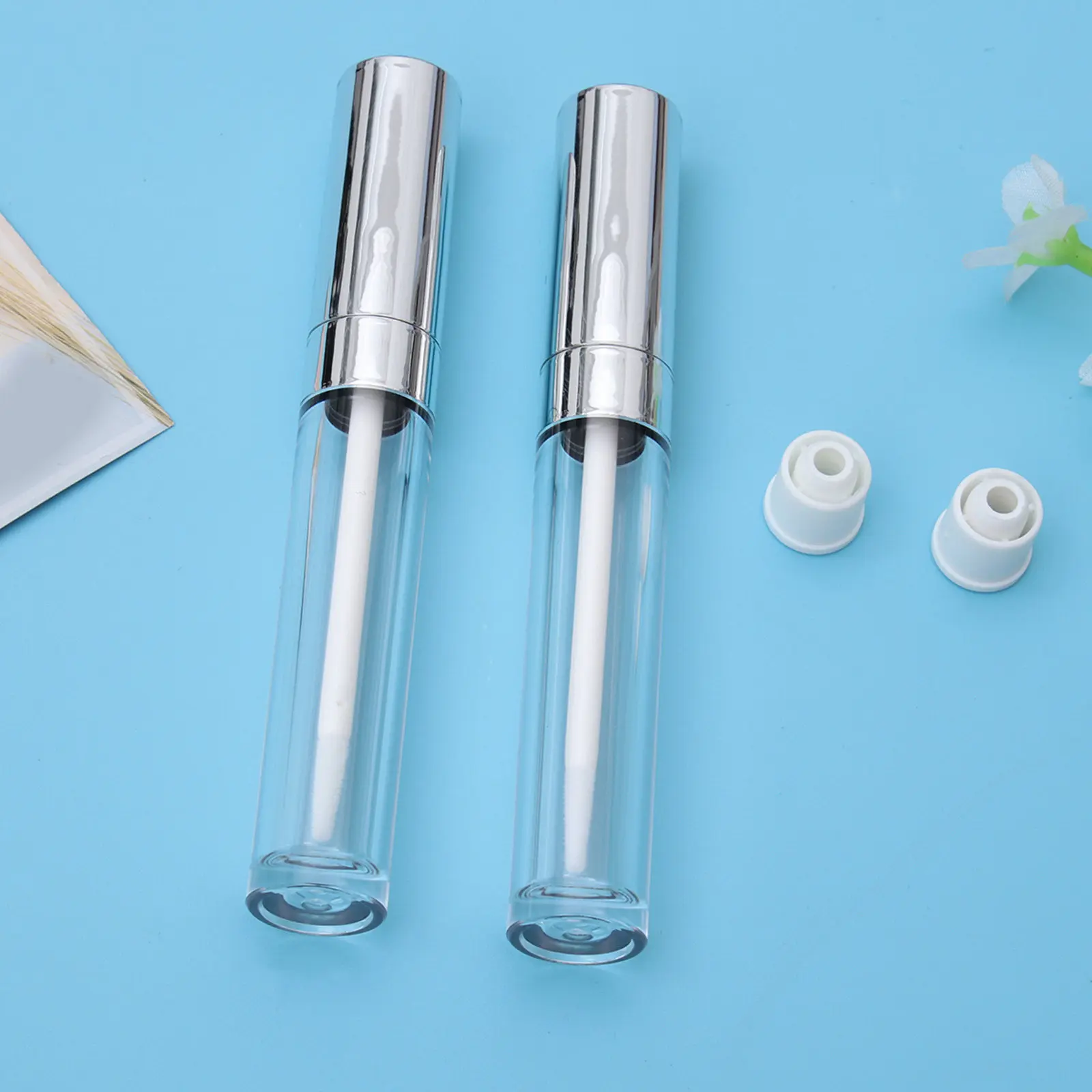 6-pecas-de-frascos-de-brilho-labial-prateados-de-6ml-design-ergonomico-recipientes-de-maquiagem-leves-para-viagem-frascos-de-brilho-labial-duraveis-e-seguros