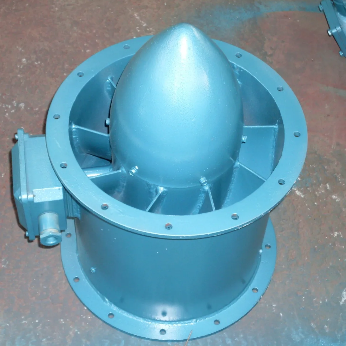 CLZ Manufacturer Customize Vertical Axial Flow Fans Improve air Circulation Marine Rocket Head Fan