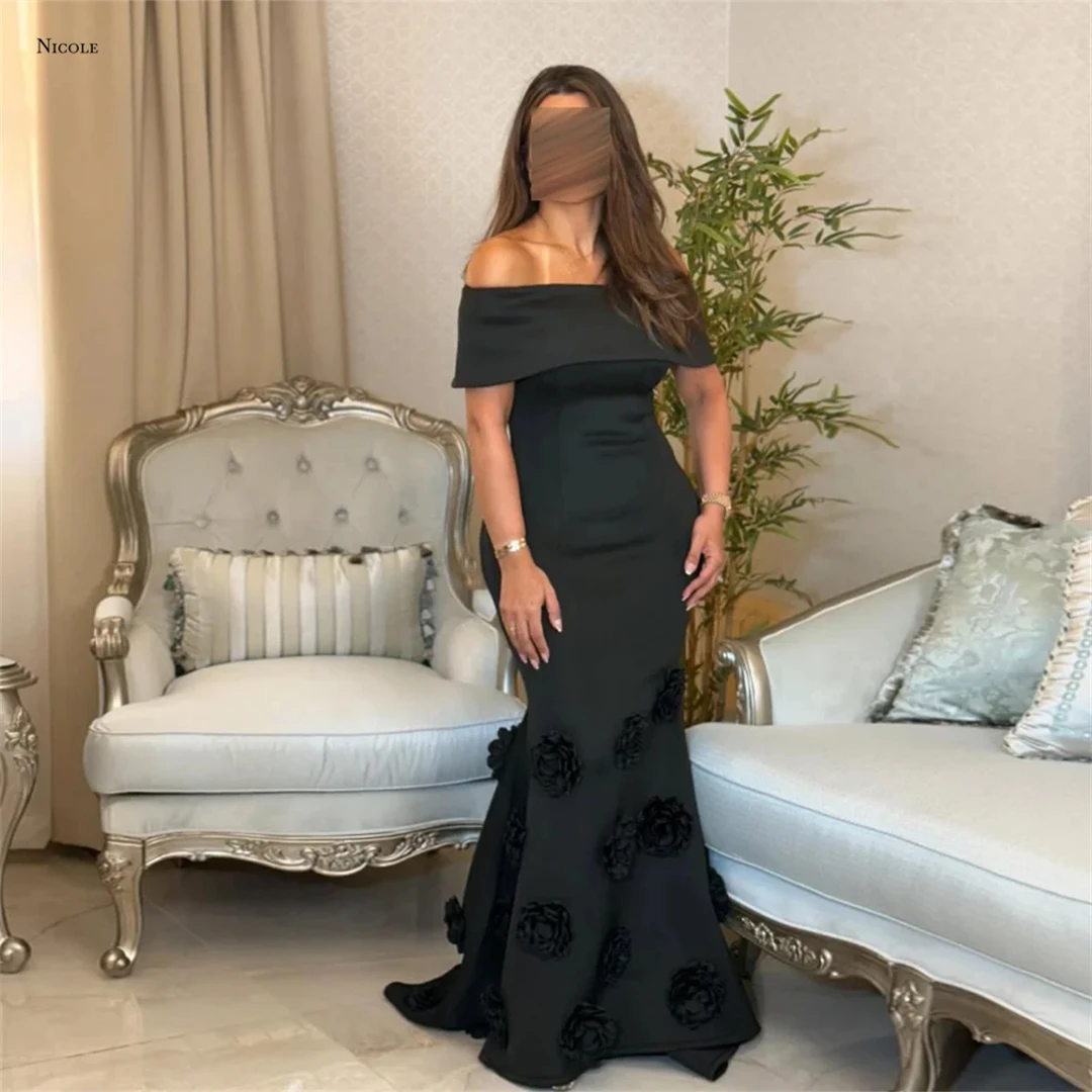 

Nicole Candle Women's Prom Dress 2025 Fishtail Skirt Evening Dresses Woman Elegant Wedding Guest Dresses for Special Occasions