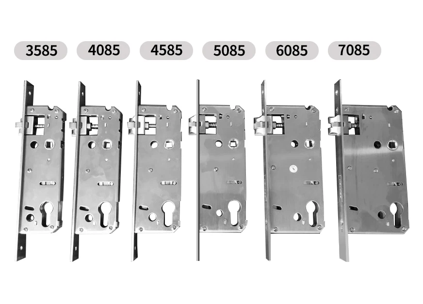 Alumínio Fingerprint Sliding Door Lock, Battery Box, Dual Side Segurança, fácil armazenamento, mais novo, IP64, dupla face