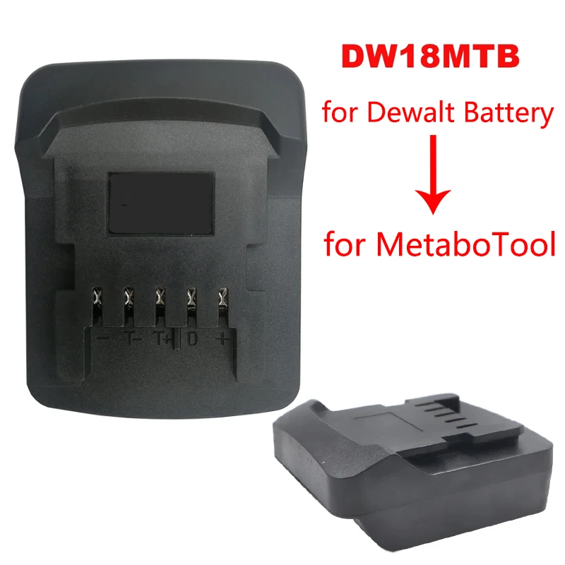 

Battery Adapter for Dewalt 18V20V Li-ion Battery Converter To for Metabo18V Power Electric Tool use Battery Converter Adapter