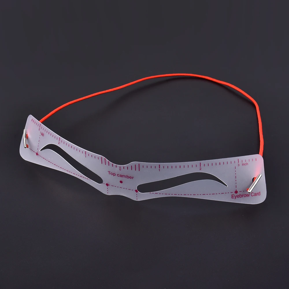 12 個の眉毛ステンシルセット再利用可能なプラスチック形状ガイドカード女性用ホームトラベルメイクアップツール簡単描画キット
