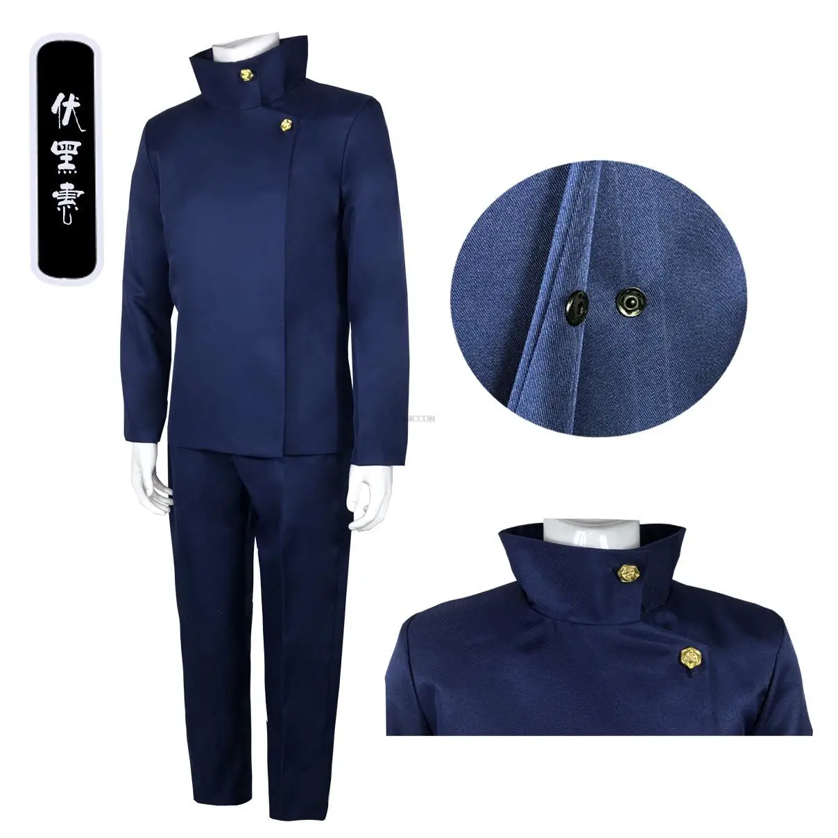 Anime Jujutsu Kaisen Yuji Itadori Nobara Kugisaki Megumi Fushiguro Ryomen Sukuna Kimono Uniform Cosplay Costume