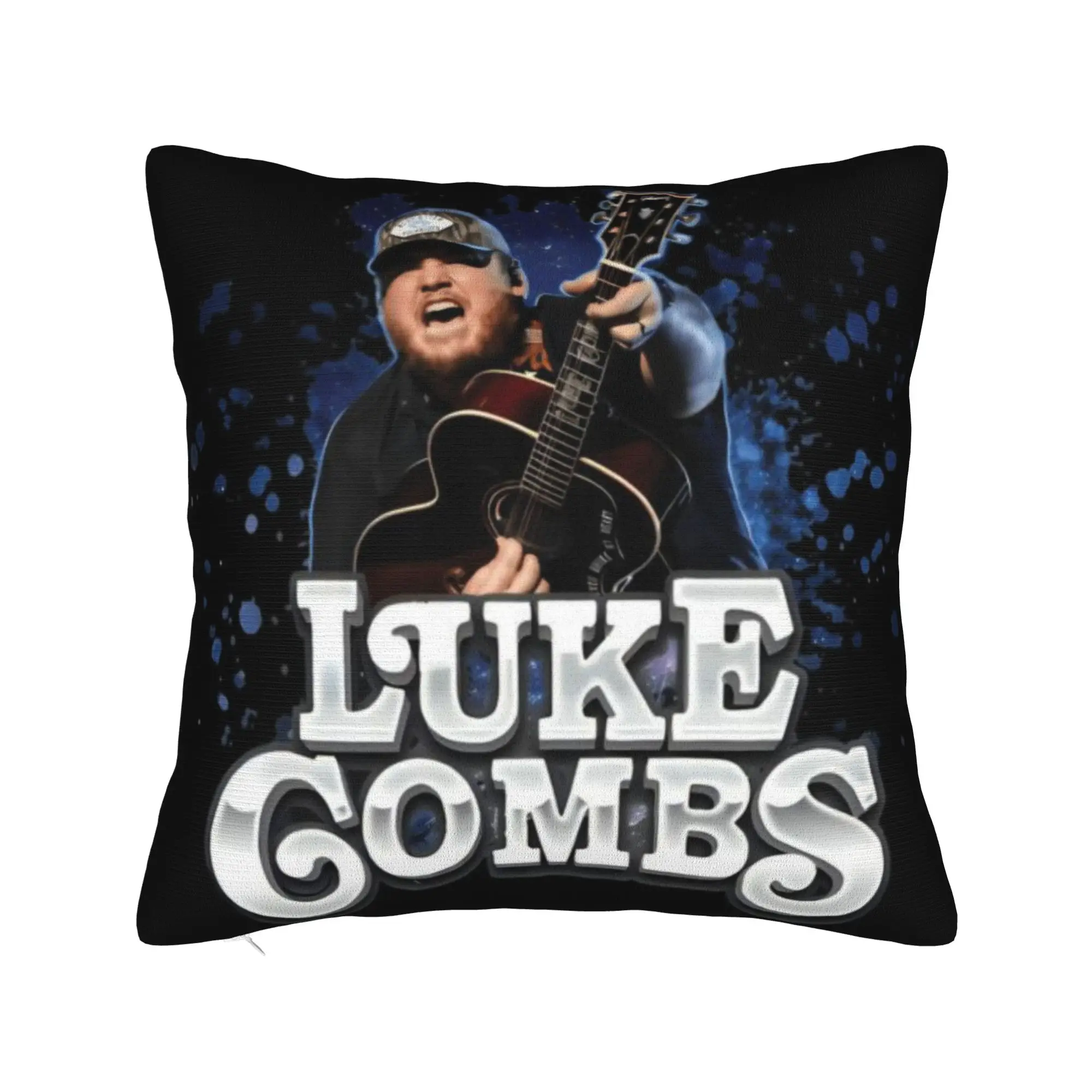New Style Home lukes comb fan gift singer  Decor Pillowcases Accessories  Pillow Covers Square Multiple Sizes