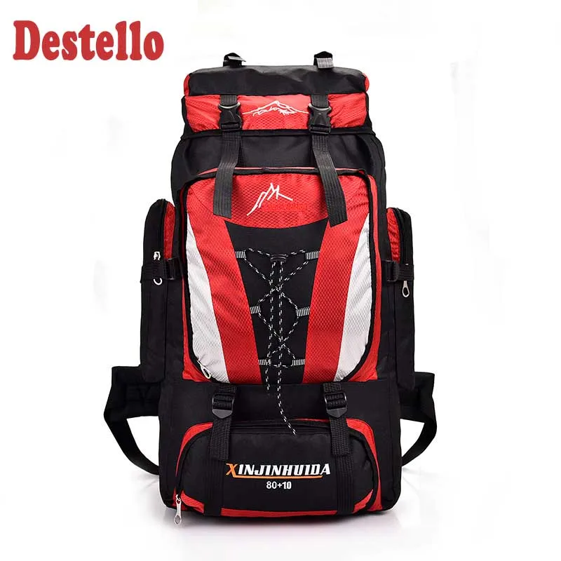 

men's backpack 80L outdoor sport large capacity backpack women's casual bag men's mountaineering travel backpack