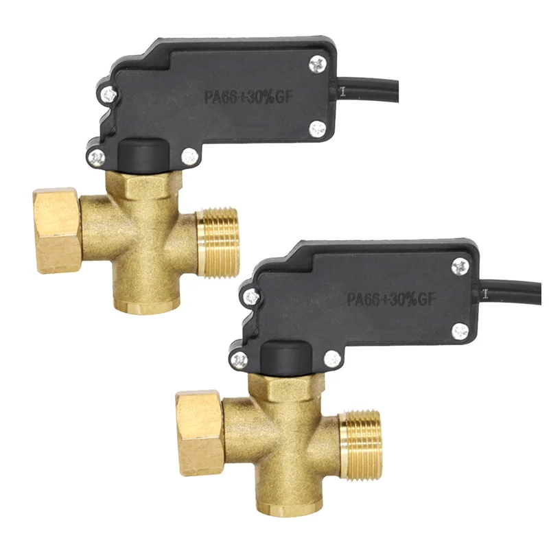 

2 Piece Car Washer Machine High Pressure Cleaner Automatic Induction Pressure Switch Yellow Copper For 55/58 Car Washing Machine