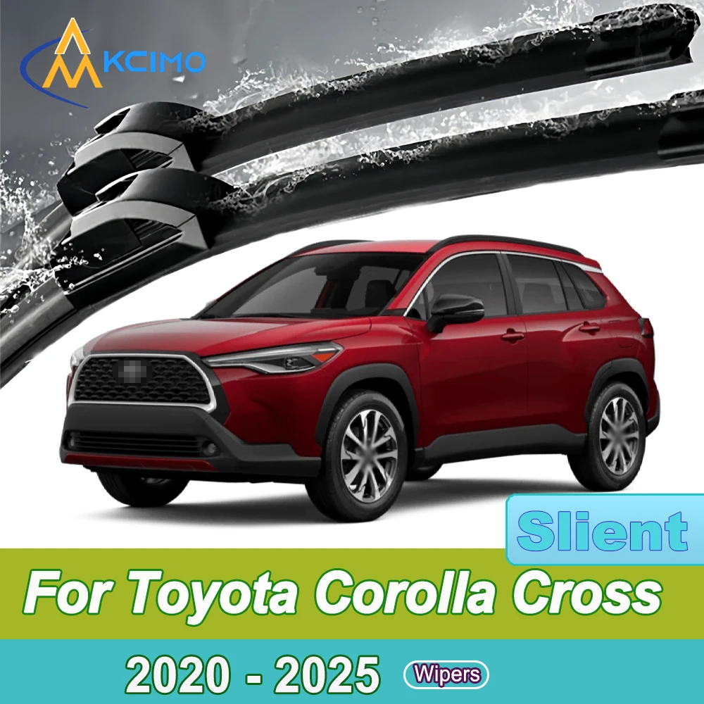 

Silent Beam Wiper Blades For Toyota Corolla Cross XG10 2020-2025 Noise-Free Windshield Wipers High-Performance