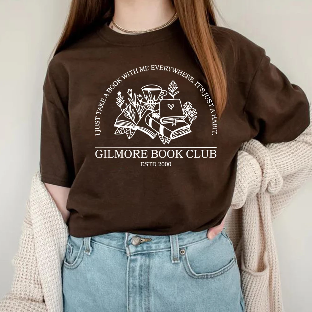 Gilmore Book Club T-shirt Gilmore Girls Shirt Ory Lorelai Dragon Fly Inn Luke\'s Diner Tees Tv Show Inspired Stars Hollow Shirts