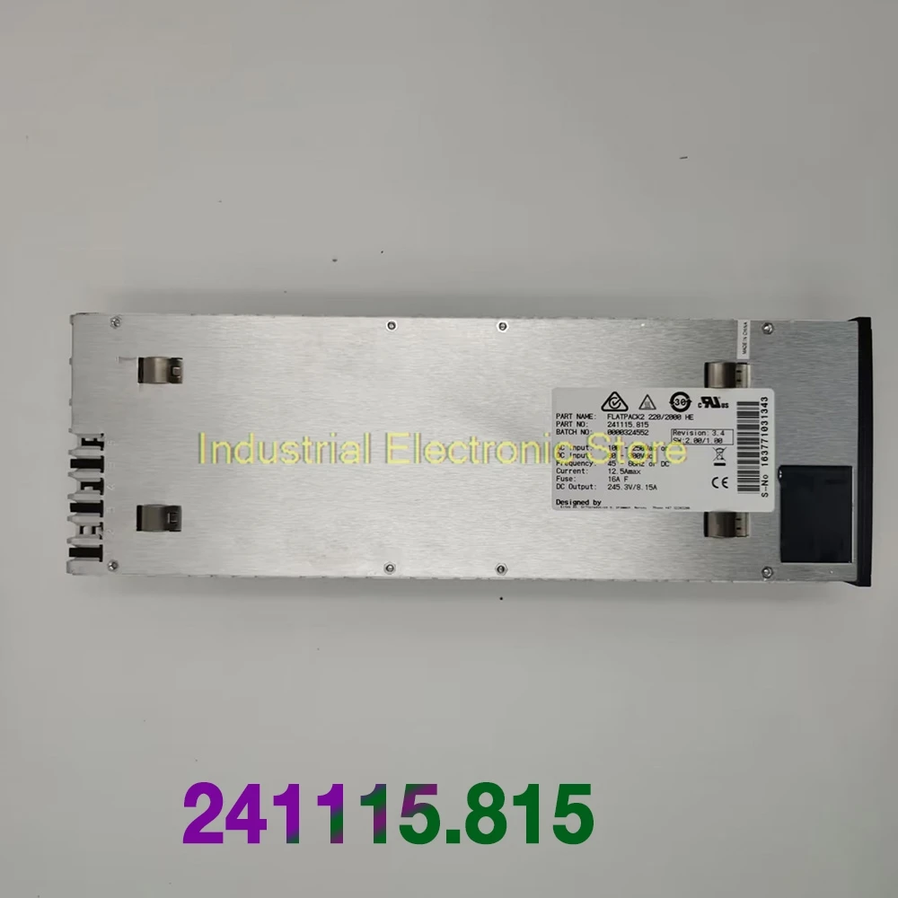 

Для Выпрямительного модуля Eltek FLATPACK2 220/2000 HE выход 245,3 в 8.15A 241115,815