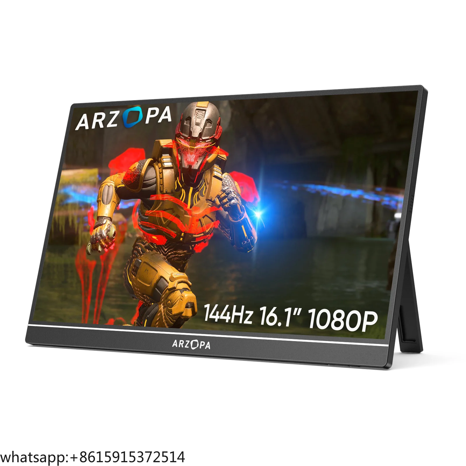 TCDSTAR nEWArzopa Z1FC 16.1 Inch 1080P 144hz 72%NTSC Gaming USB Portable Portatil Screen Extender for Laptop Mobile Portable Mon