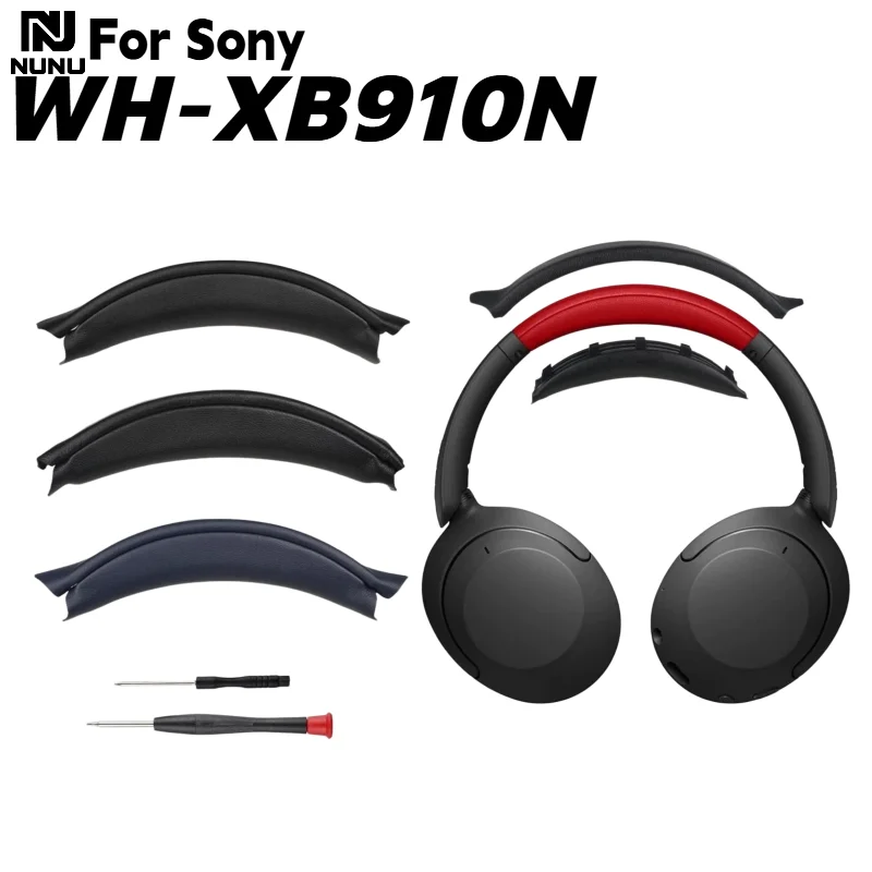 Запасные части для ремонта наушников Sony WH-910N: легко устанавливаемая накладка на оголовье/наушники из протеиновой кожи с эффектом памяти.