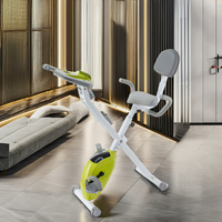 Workout Magnetic Foldable Indoor Home Gym Trainer Upright Fitness Bike for Home Use Exercise Bikes