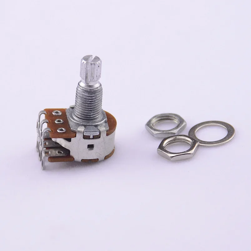 New - 1 Piece  MN250K/MN500K Dual Blend Balance Potentiometer(POT) With Center Detent 【Made in Korea】