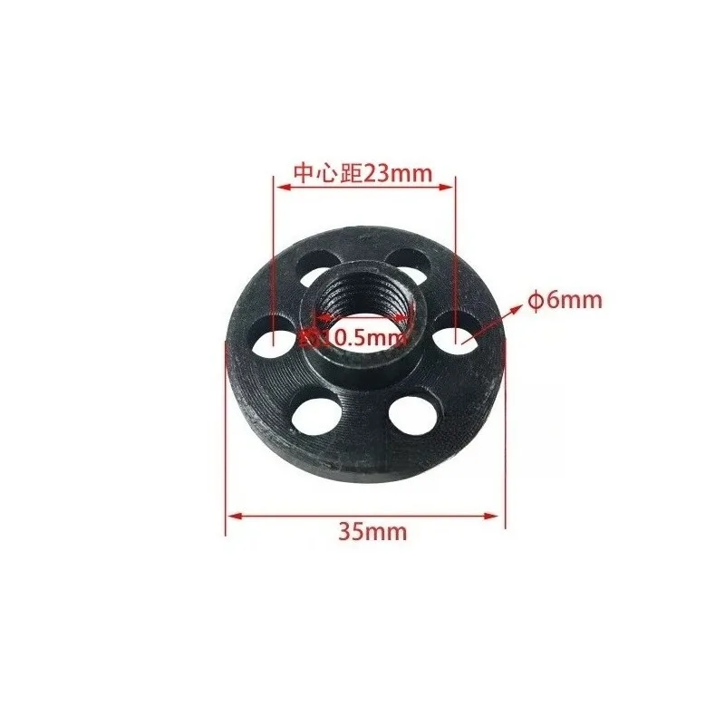 porca-conica-de-travamento-do-motor-zd-75kw-para-talha-eletrica-porca-de-freio-da-roda-do-ventilador