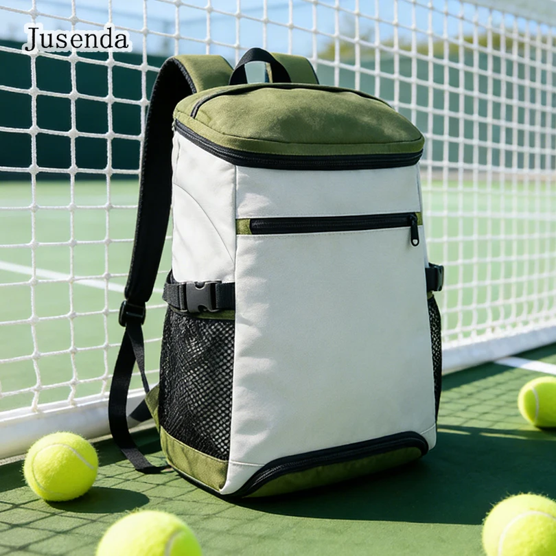 

Сумка для ракеток Jusenda большой вместимости, профессиональный водонепроницаемый рюкзак для бадминтона и тенниса с отдельным отделением для обуви