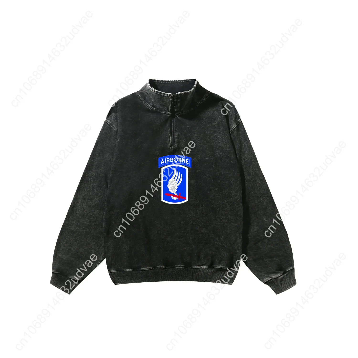 Pine Knop Retro Sweatshirt Man Vrouw Tiener Vintage Pullover Halve Rits Sweatshirt Foto Op maat gemaakte Tops Mouwen T-shirt