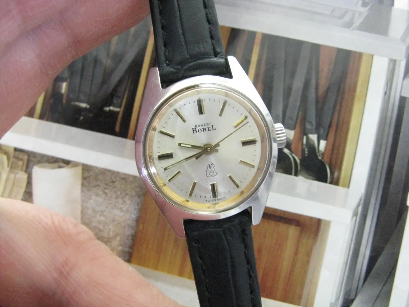 Good appearance! Unknown Handrolled Vintage Watch Women's Watch 371