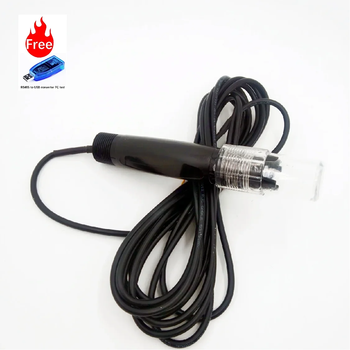 RS485 4-20MA Professional Customize Industry Anti Corrosion  Digital I2c Ph Wireless Water Quality Sensor