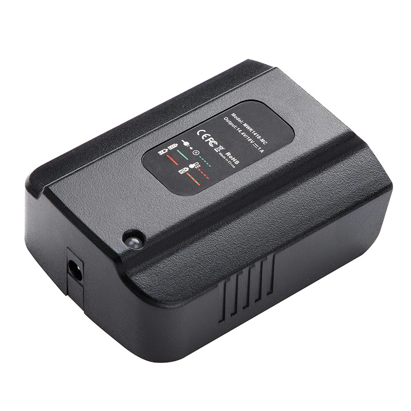 1A Lithium Battery Charger for Milwaukee 14.4V 18V  Li-ion Battery Safe Charging EU/US/UK Plug