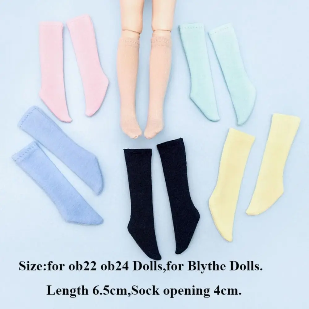 New Fashion Handmade Cotton Stockings Casual Wear 15 Styles Long Doll Socks Doll Legging for ob22 ob24 Doll/ for Blythe Doll