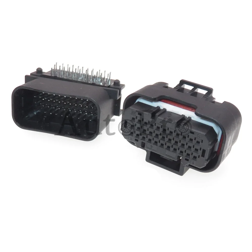 1 Set 33 Hole Automobile AC Assembly Connector 1554458-2 1554461-2 1554461-1 Car ECU Low Current Socket Auto Small Power Plug